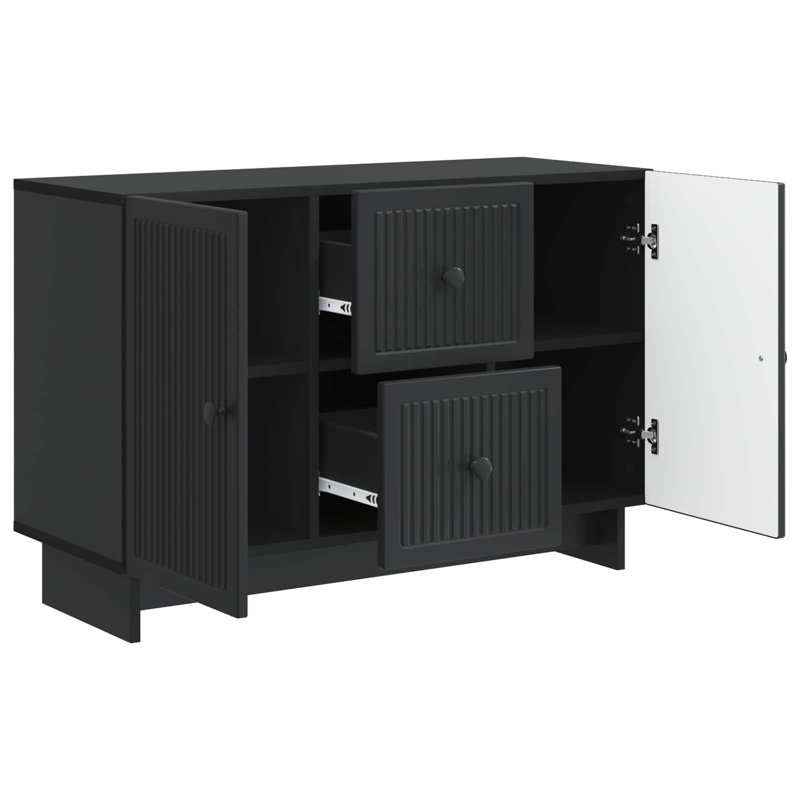 89cm Sideboard, Black