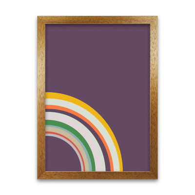 Pair Of Nursery Rainbow Right B - Print
