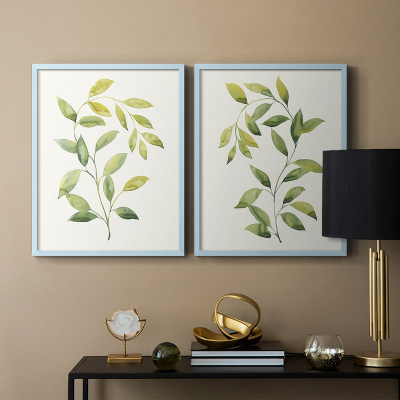 «Wilted Vine I», reproduction encadrée de qualité supérieure - prête à être accrochée - aucun clou requis - aucun clou requis