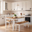 Solid Wood Top Dining Set