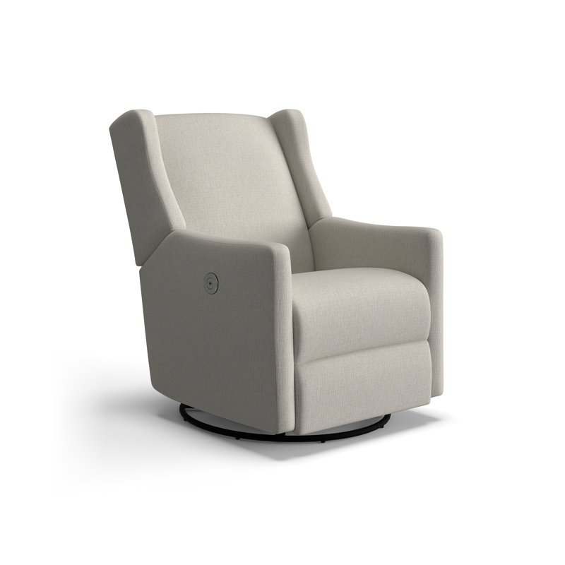 Fauteuil inclinable électrique Andrina, Chenille Radical Performance Craie