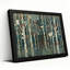 Art mural sur toile bleu et brun-133048909