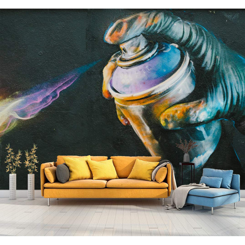 Peinture murale vibrante Graffi Street Paint, L 100 po x l 144 po