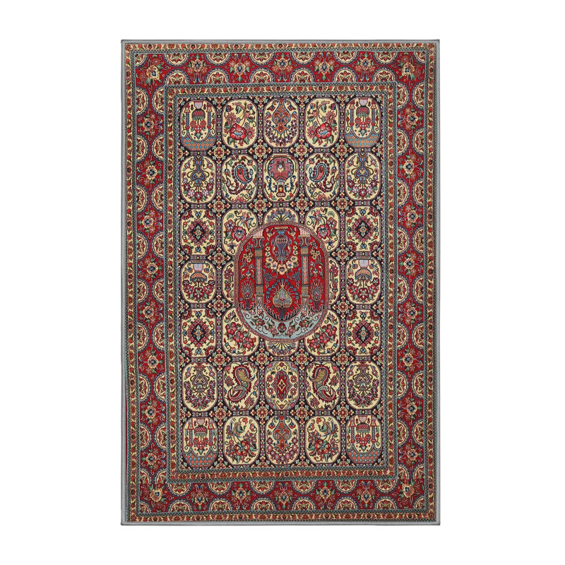 Cavide Oriental Indoor Rug, Rectangle 7' x 9'