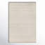 Halifax Handmade Handwoven Wool Area Rug in Light Beige-1094172582