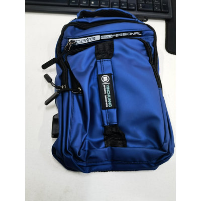 Sling Bag for Men Women, 12 Inch Lightweight Nylon Crossbody Chest Daypack with Earphone Hole for Hiking