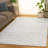 Abstract Hand Tufted Wool, Cotton Striped Indoor Rug-257030553