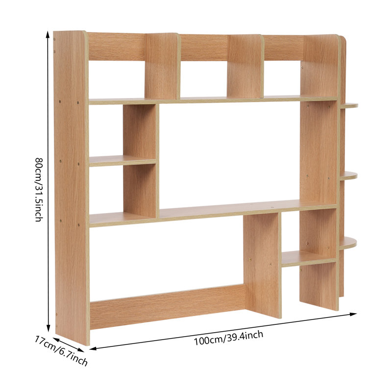 Desktop Storage Rack Bookshelf Organizer