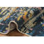 Tapis moderne en laine de style Gabbeh 6 x 9