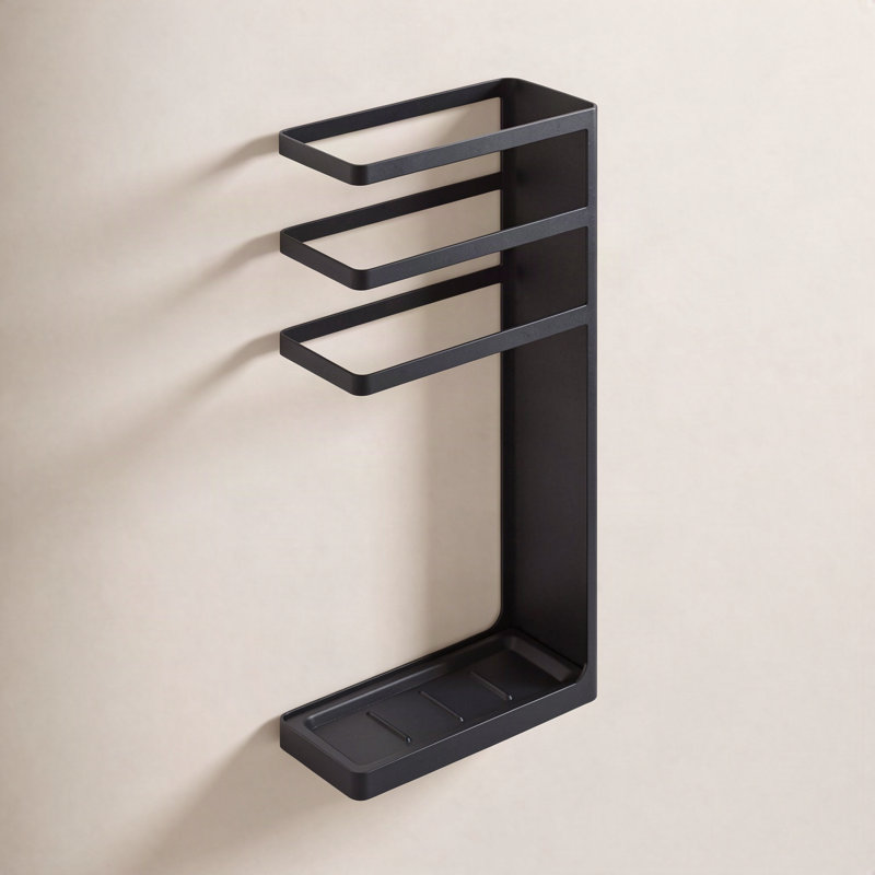 Porte-parapluies / porte-parapluies Yamazaki Home, Noir