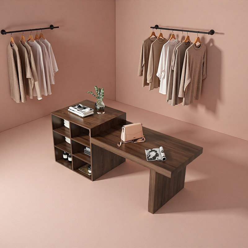 Présentoir pour vêtements, H 35,43 po x l 62,99 po x P 23,62 po