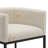 Upholstered Counter Stool with Metal Frame-570982389