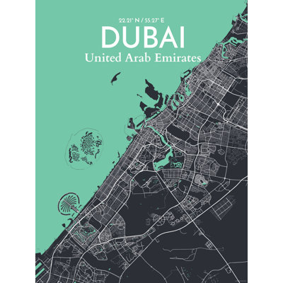 " Dubai City Map "