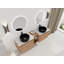 Meuble-lavabo mural avec lavabo d'art en céramique et 1 tablette de rangement-1867106453-1867106455