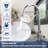 Single-Handle Deck Mount Kitchen Faucet With 6.5 In. Gooseneck Swivel Spout And Supply Lines