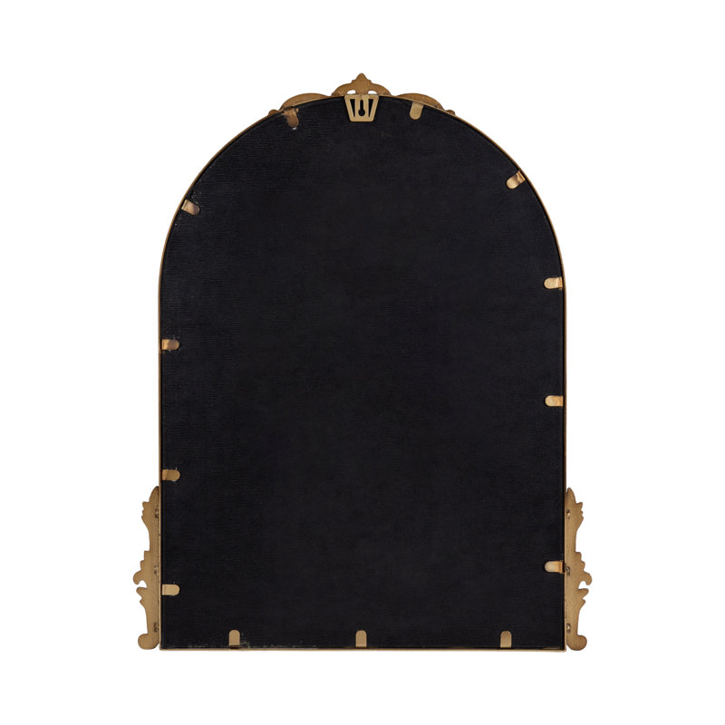 Christany Metal Mirror, Gold, 26" x 20"