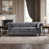 Velours gris velours