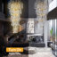 Lustre à gradins DEL Dilpreet-1116727442-1109207391