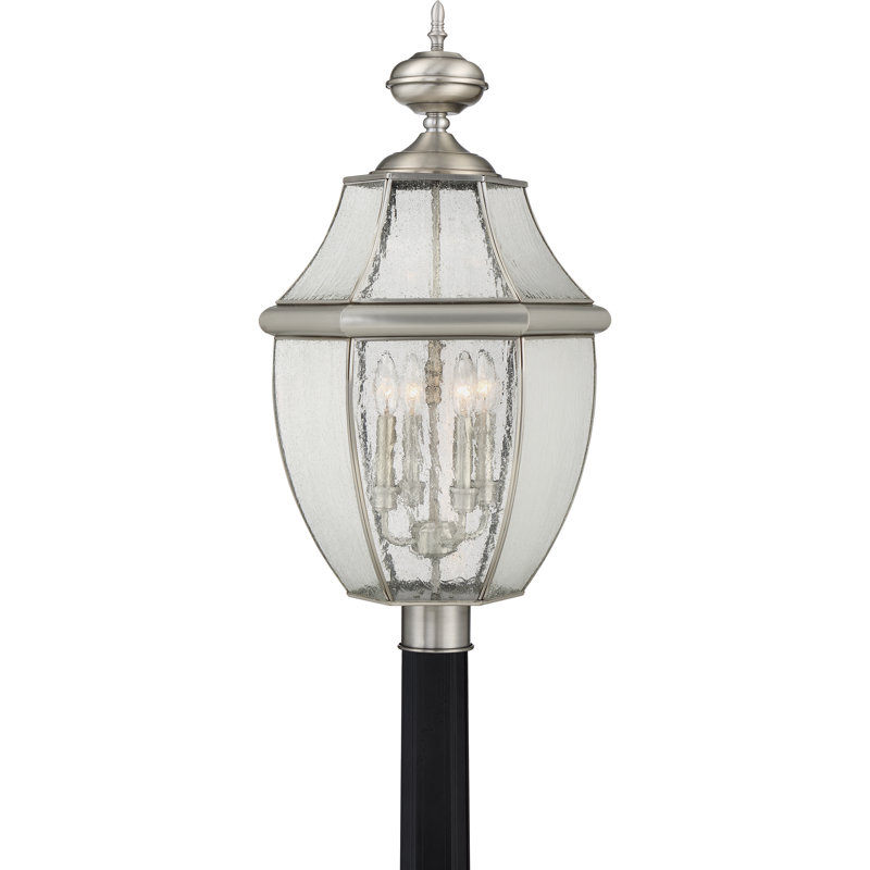 Tête de lanterne 4 lumières Ateeq, Étain