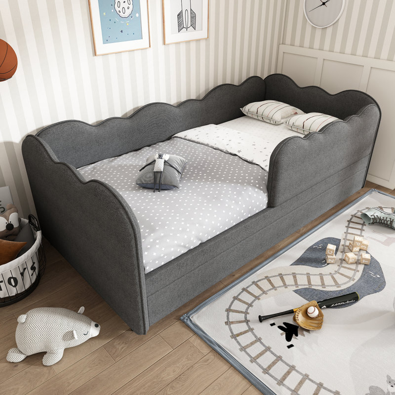 Upholstered, Grey