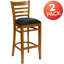 Tabouret de bar en bois à dossier vertical Prompton-535825793-535825794