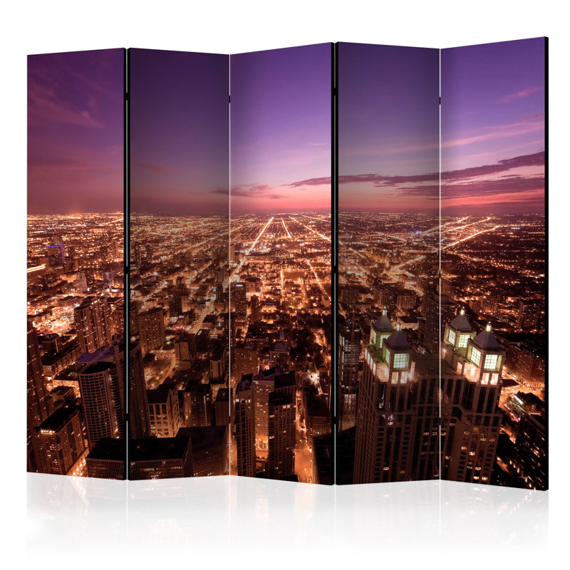 Room Divider - Chicago Panorama II [Room Dividers]