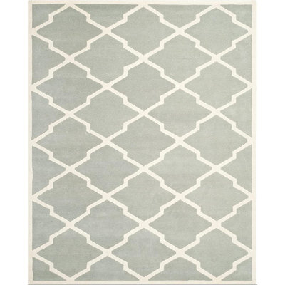 Carolene Hand Tufted Wool Geometric Rug