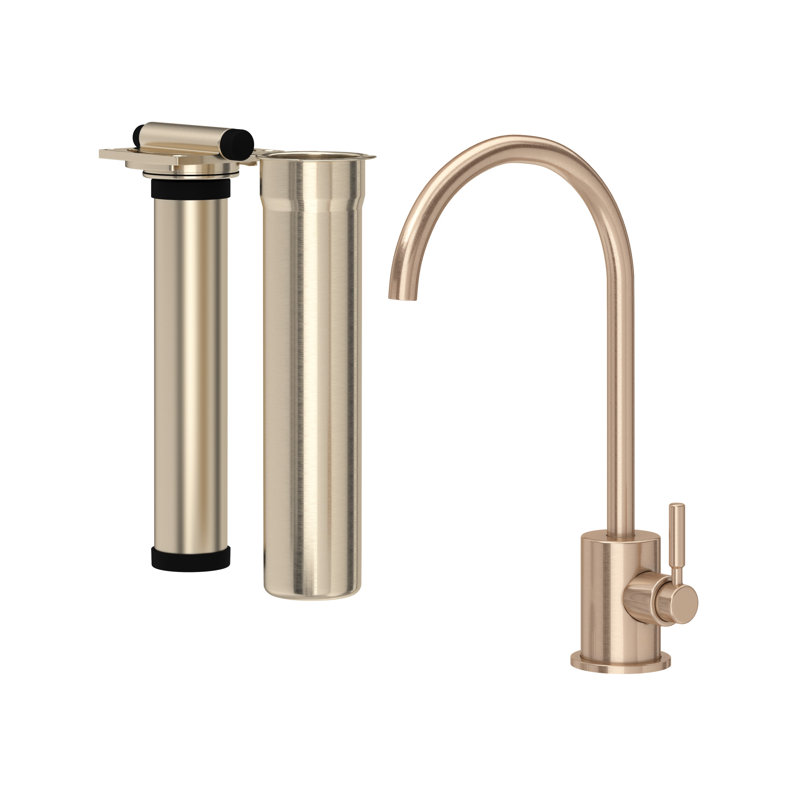 Lux Filter Kitchen Faucet Kit, Vintage Gold
