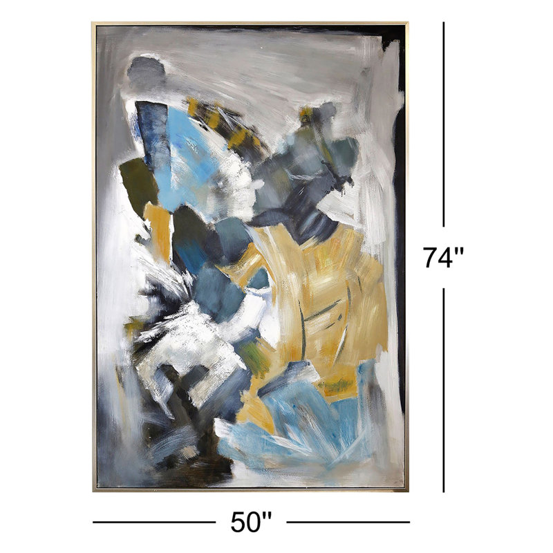 Tobias - peinture à cadre flottant