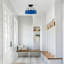 Hanson Glass Semi Flush Mount