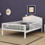 Lit plateforme en bois Alevras avec tête de lit en forme de maison, rangement à DEL et rangement intégré-349429529-335837767