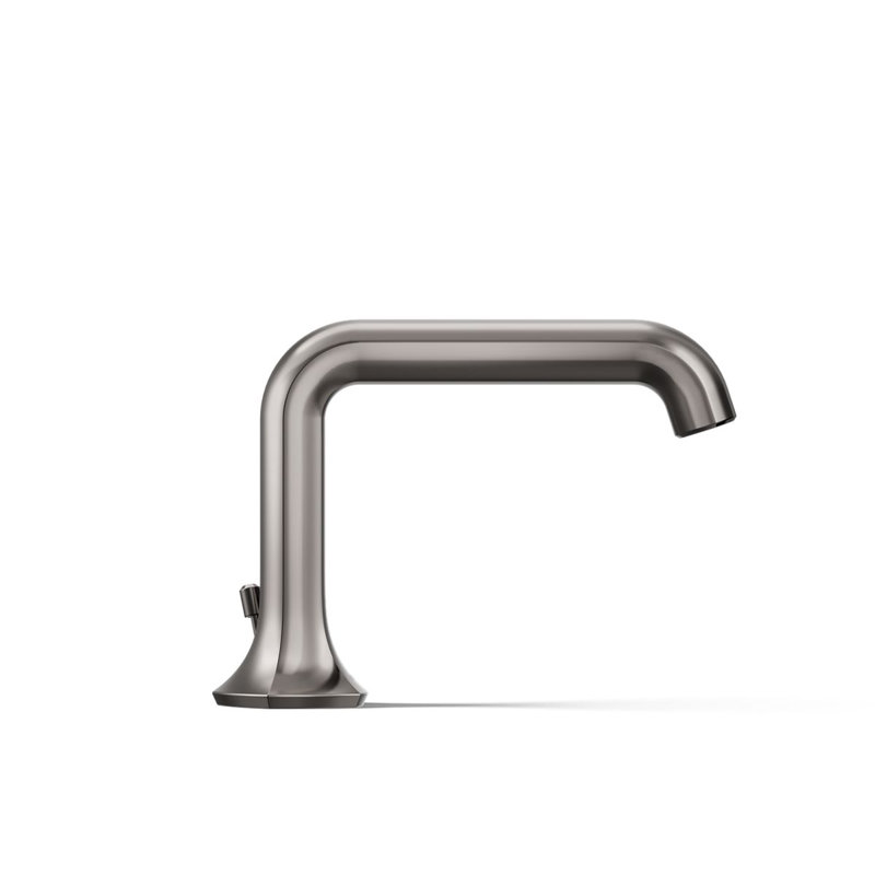 Occasion Single Hole Bathroom Faucet, Vibrant Titanium