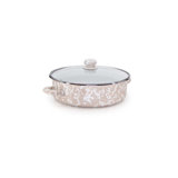 Taupe Swirl Small Saute Pan