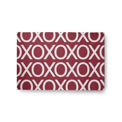Chenille Geometric Indoor Rug
