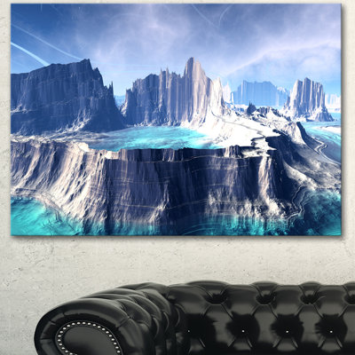 " 3D Rendered Fantasy Alien Planet "