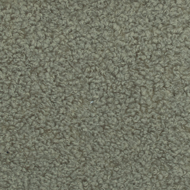 Tissu bouclé 57 po 57 po, Gris foncé