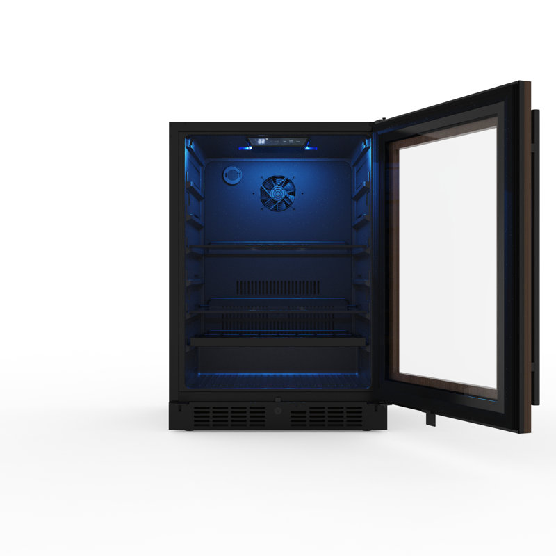 Signature 24 In. 84 Can And 13 Bottle Panel-ready Single Door Single Zone Built-in  Wine Refrigerators