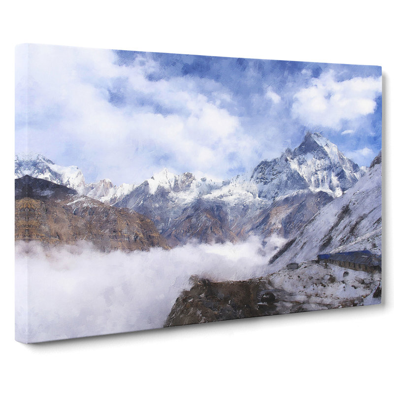 Mountain View Vol.4 - Wrapped Canvas Print, 35cm H x 50cm W x 3cm D