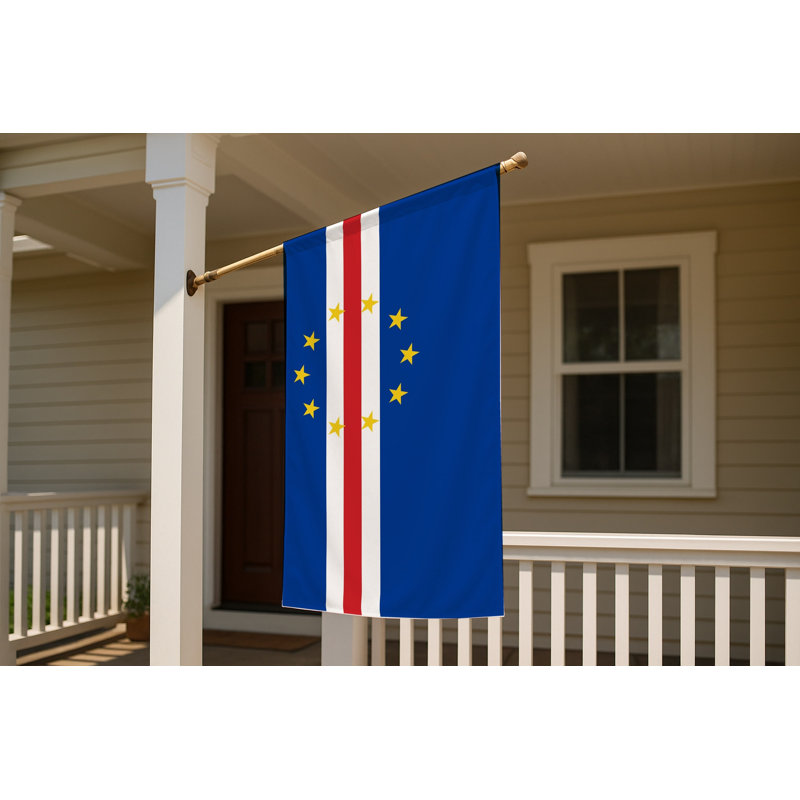 Drapeau du Cap-Vert - drapeau extérieur, H 36 po x l 60 po