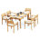 Montana Outdoor - Piece Teak Dining Set
