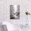 «Black & Beige Landscape 7» par Petals Prints Design, art mural en métal-2013032635