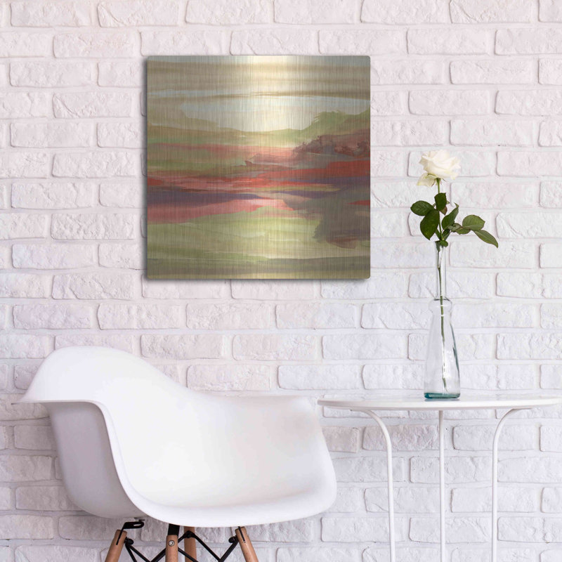 Ivy Bronx 'Distant Fields' by Chris Paschke, 24" H x 24" W