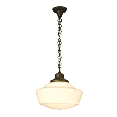 Luminaire suspendu 1 lumières scolaire single