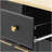 Kitchen Island with 6 Drawers, Pull Out Trash Can Storage, Rolling Kitchen Island on 5 Wheels with Drop Leaf, Power Outlet, 5 Open Side Racks for Kitchen, Dining Room, Black-391380330