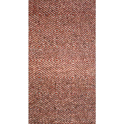 Dazzler Geometric Area Rug in Red