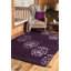 Tapis ikat lilas/prune area Rosanna-658250293