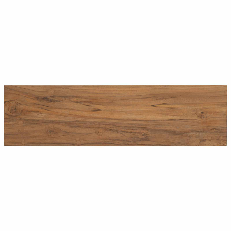 Solid Wood Top Console Table, 80cm H x 110cm W x 30cm D