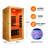 infrared sauna room single room