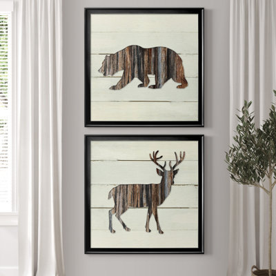 " Woodland Bear " 2 - Pieces