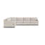 Keaton Slope Arm Without Nails Right Arm Sectional-338002974-338002975
